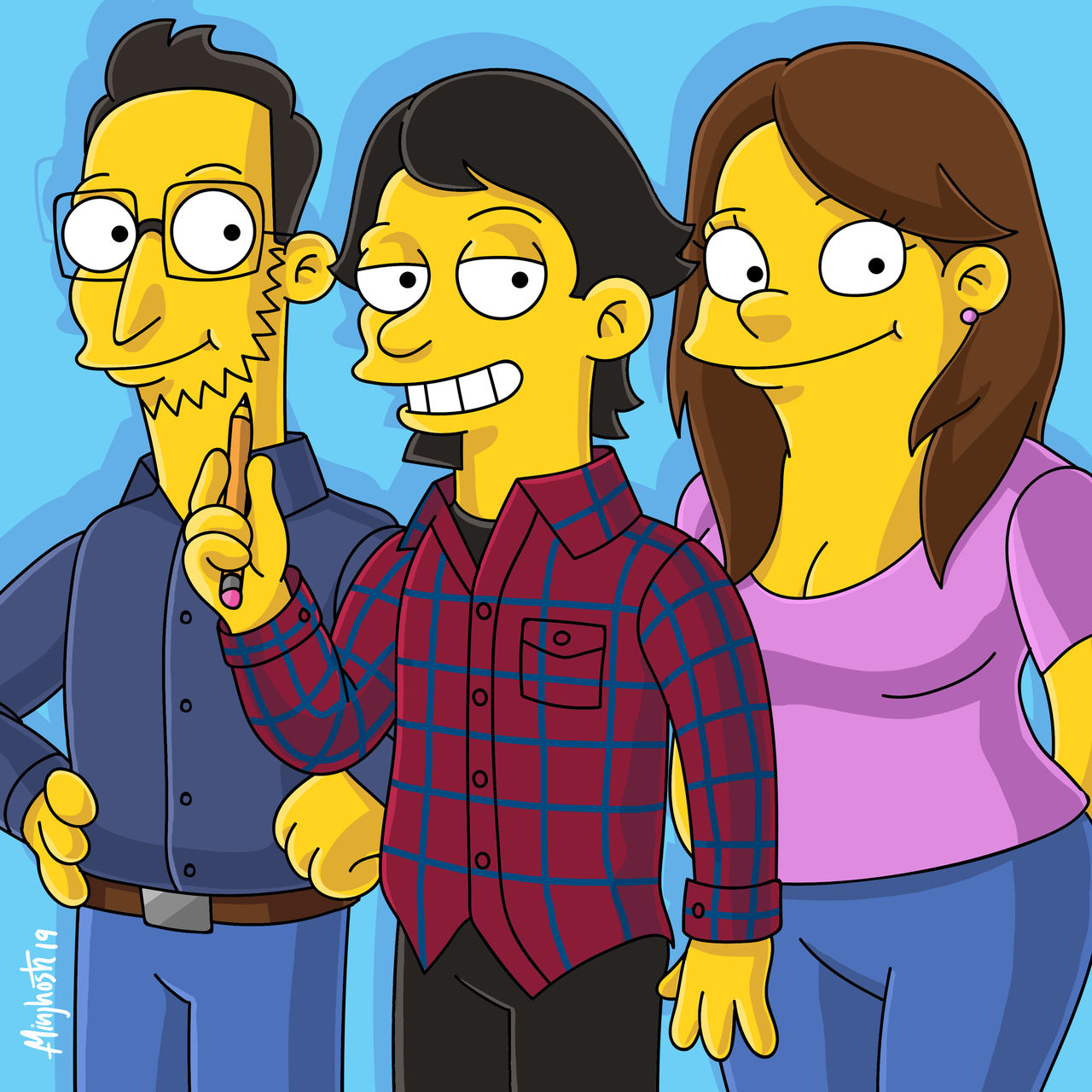 Simpson Style Rapper Simpson style by Minjhosh on DeviantArt