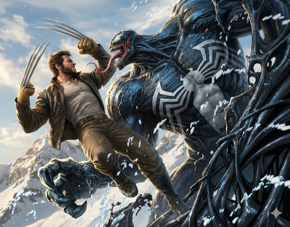 Wolverine Vs Venom 1 By SymbioteAI On DeviantArt wolverine-vs-venom-1-by-symbioteai-on-deviantart