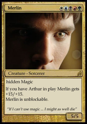 Magic card - Merlin