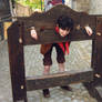 in the stocks