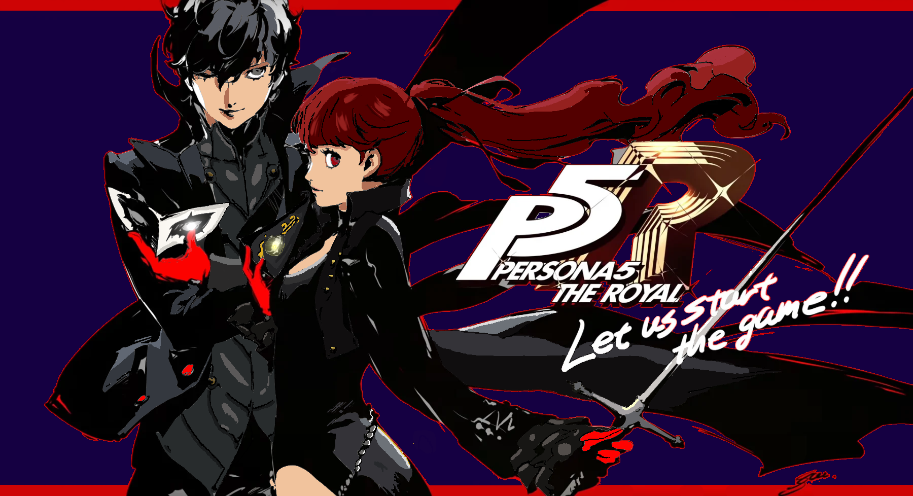 Persona 5 Art by Shigenori Soejima