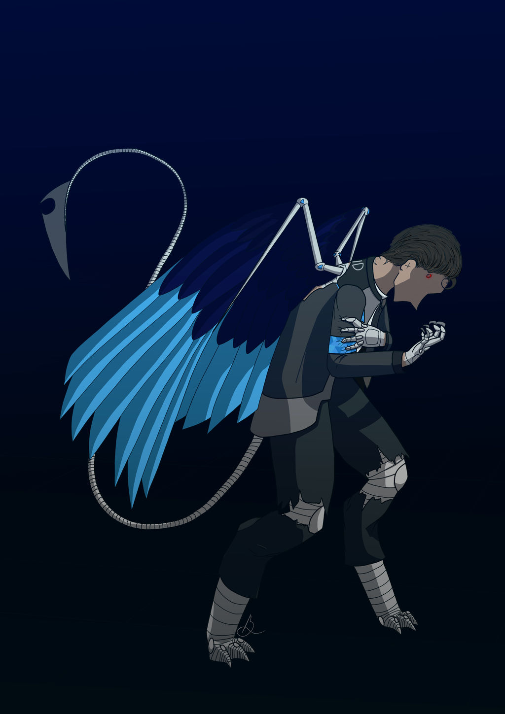 Modified!Connor -DBH AU by Isofyre on DeviantArt