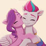 Commission - Cheek Kiss