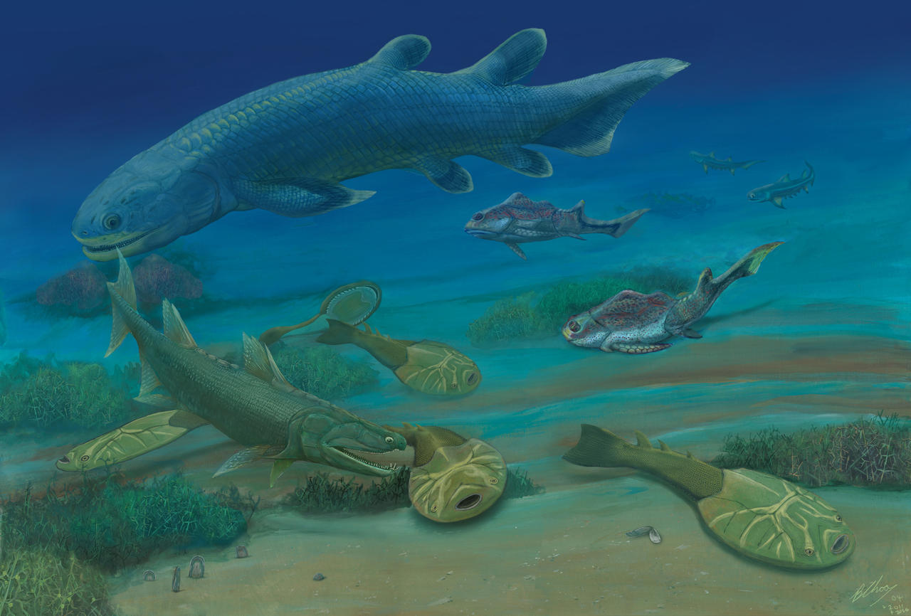 Devonian Evolution Xitun - Life in the Early Devonian (revised 2026) by Gogosardina on ...