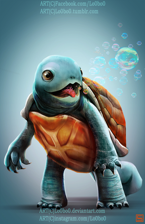 pokemon project 007 Squirtle byLo0bo0 by Lo0bo0