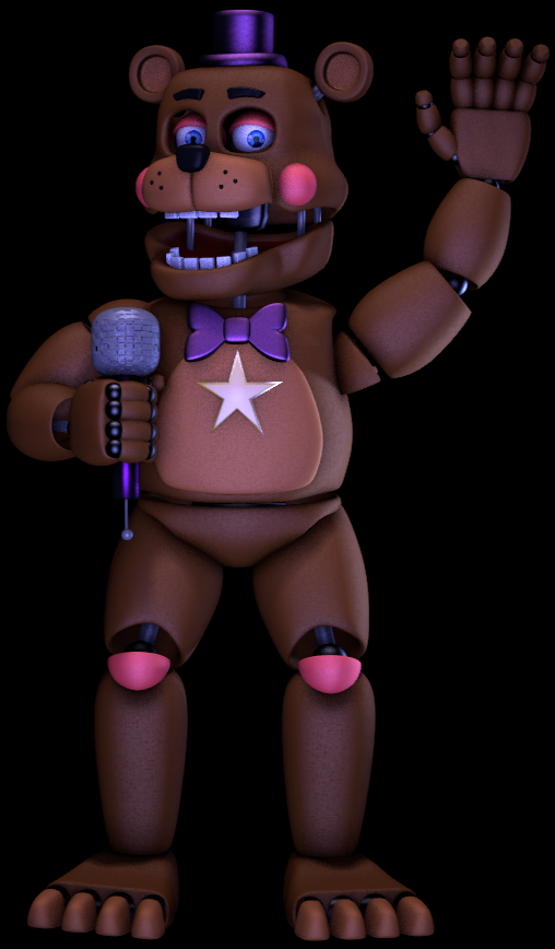 FNAF 1/6: Classic Rockstar Freddy by Estevamgamer on DeviantArt