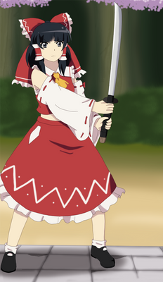 [Request] Reimu with a sword