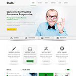 Wealth HTML Responsive Template by tendosk8er