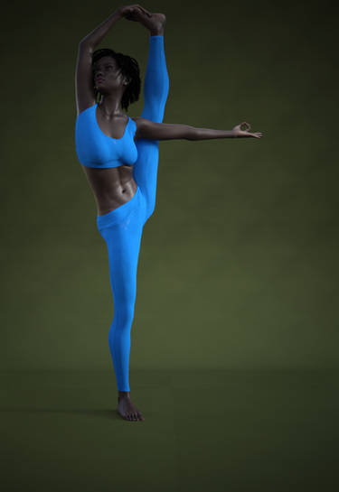 Yoga 25: Balancing Stick Pose by Sirafima on DeviantArt