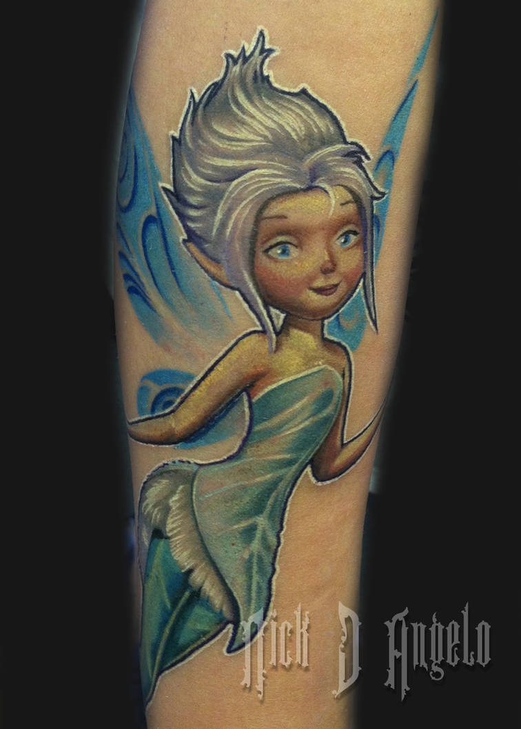 Periwinkle Fairy Tattoo by NickDAngeloTattoos on DeviantArt