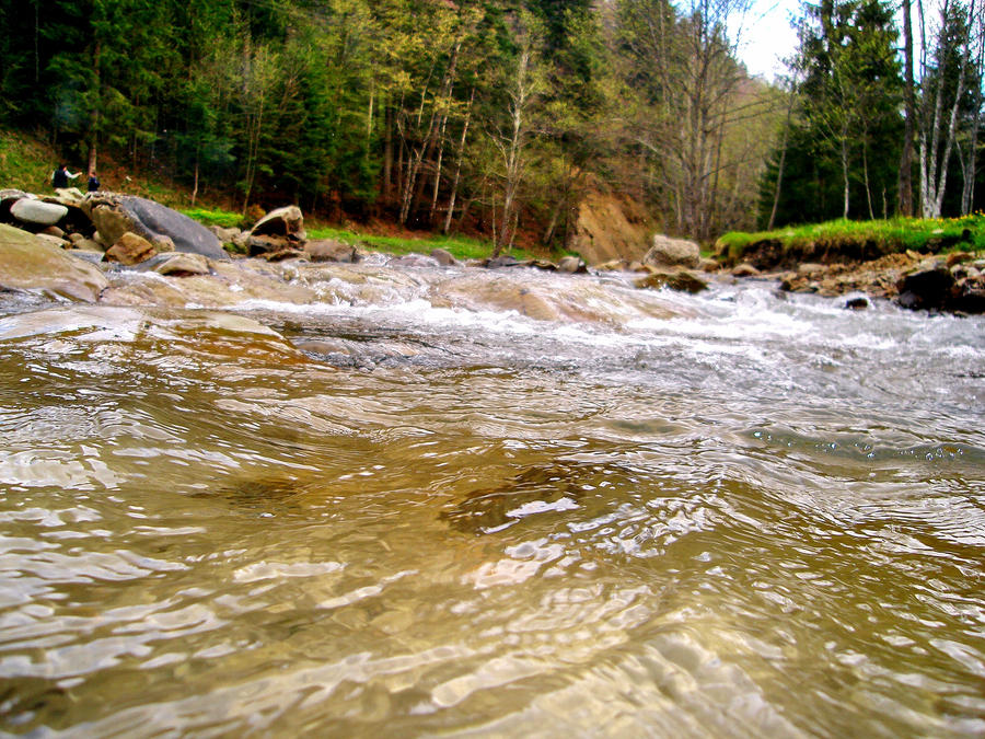 River rapid.