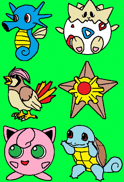 Pokemon Group 2 by SonictheHedgefox on DeviantArt