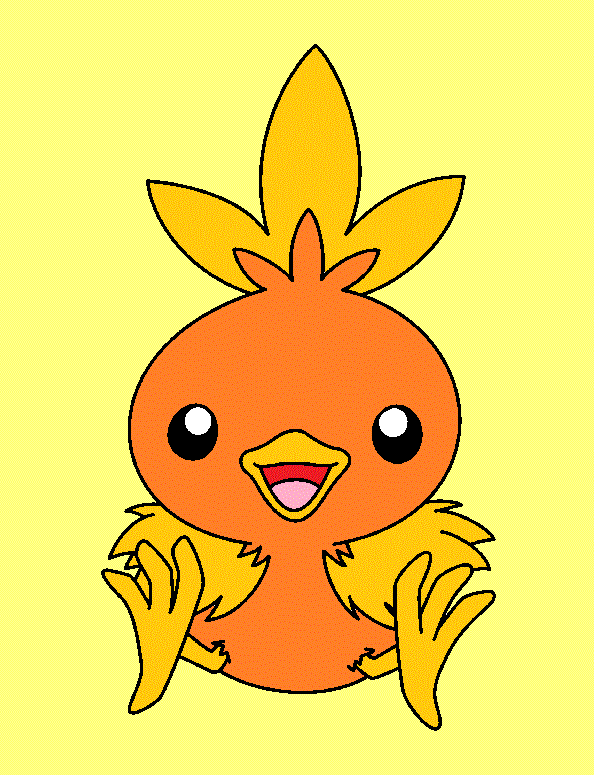 Torchic Back Pokemon Torchic 2 by SonictheHedgefox on DeviantArt