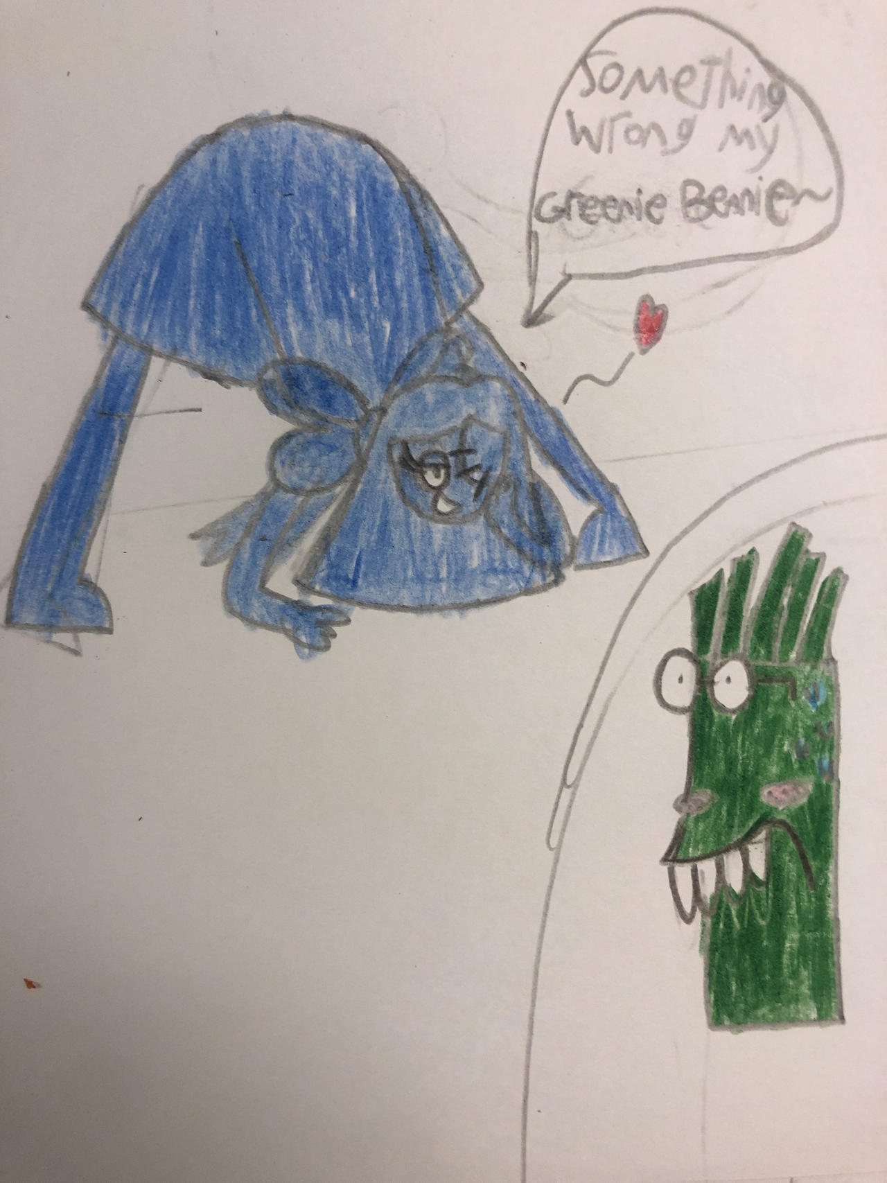 Light blue doing the jacko-pose. by rainbowfriendsshow on DeviantArt