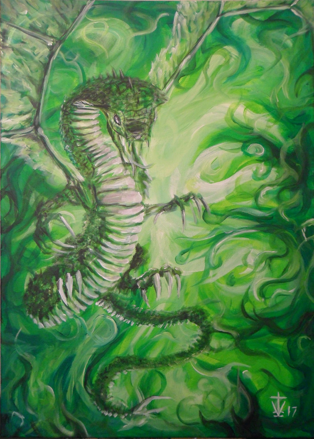 Venom Dragon by RedRoofArt on DeviantArt