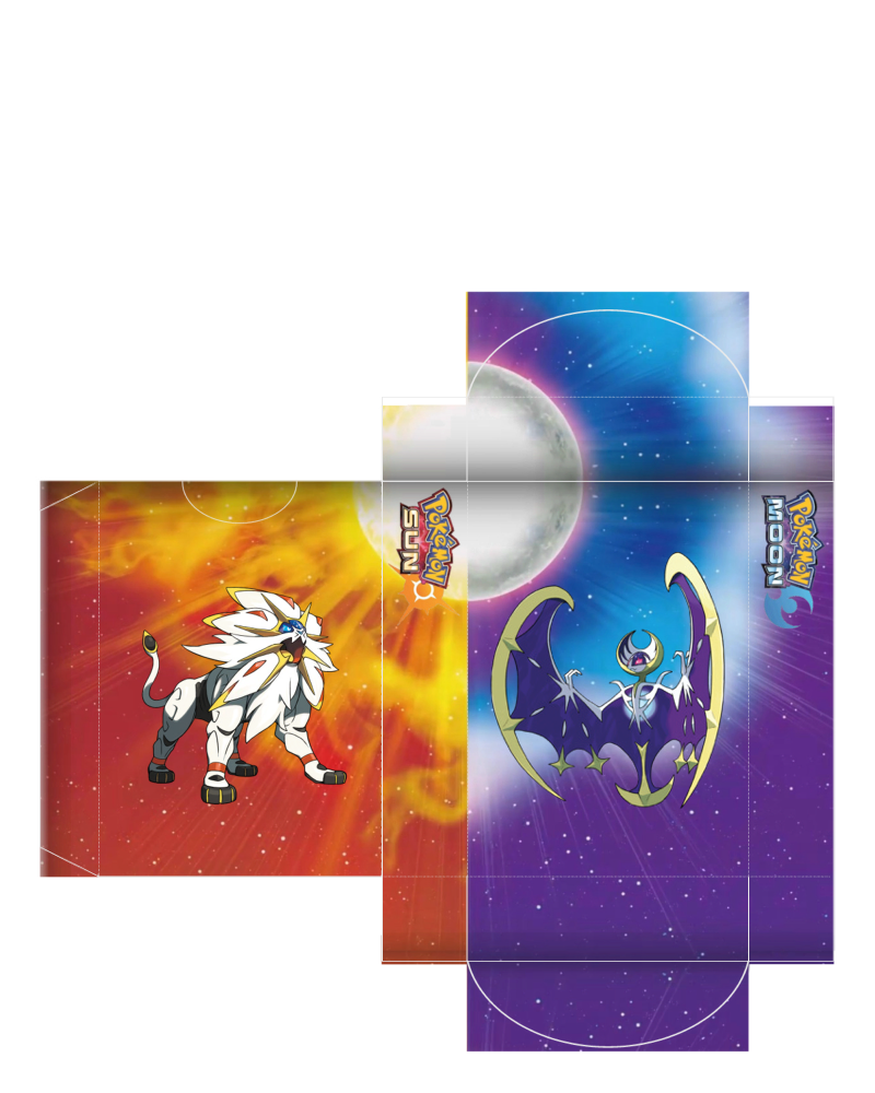 Deck Box Template V2 Notext By Hoofrog On DeviantArt