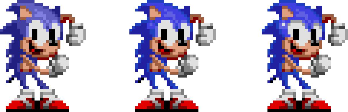 Pixilart - sonic 1 ms sprites but i took them on as well by Tuxedoedabyss03