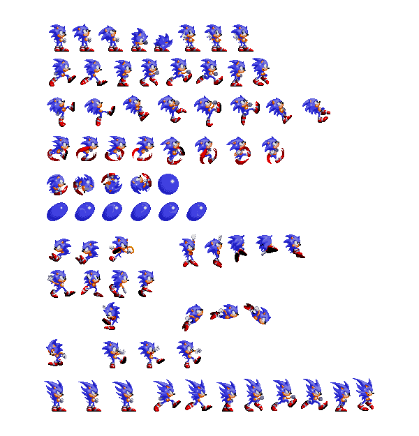 Sonic Crackers Sprites - S3-Style WIP by MarioYT21 on DeviantArt