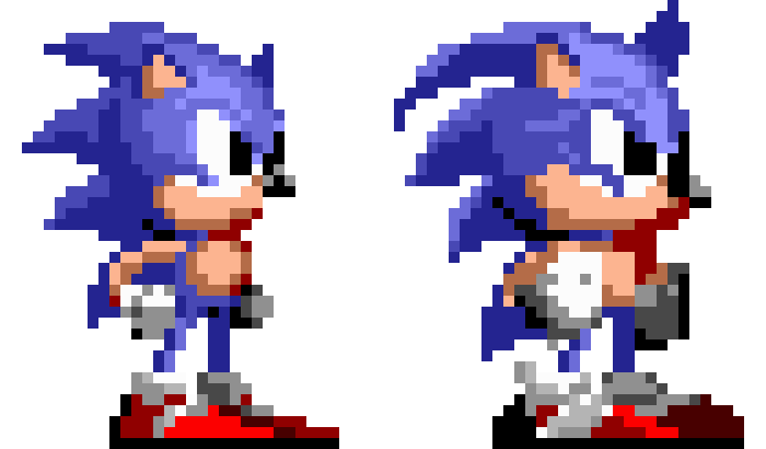 Sonic 1 Sprite Png, Transparent Png - 1200x1200 PNG 