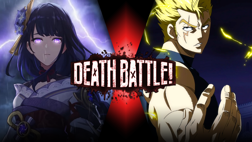 Death Battle: Raiden Shogun VS Laxus Dreyar by VinciGT2 on DeviantArt