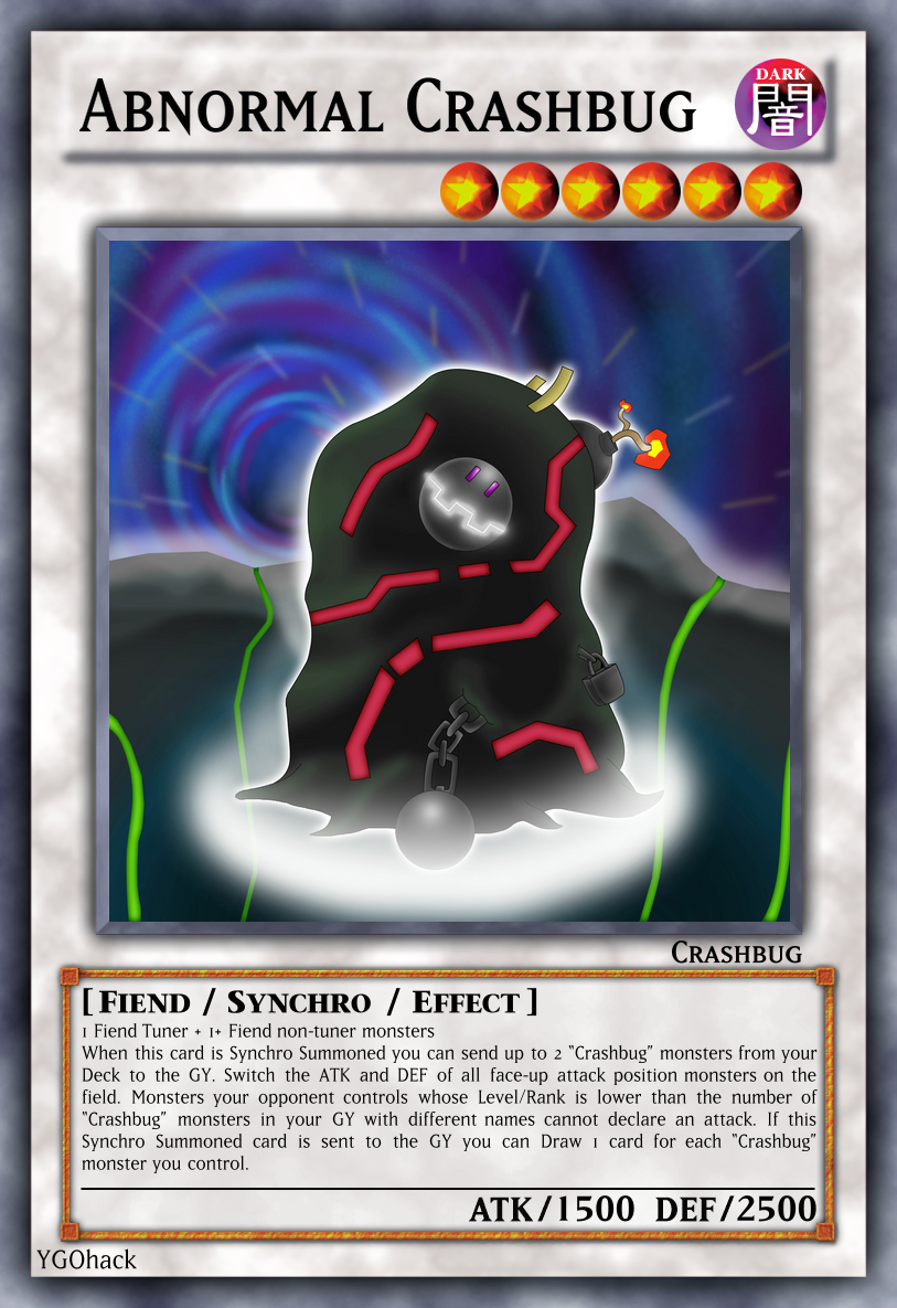 yugioh crashbug deck Yu-Gi-Oh! - Y (GENF-EN010) - Generation Force - 1st Edition Abnormal Crashbug by hack137 on