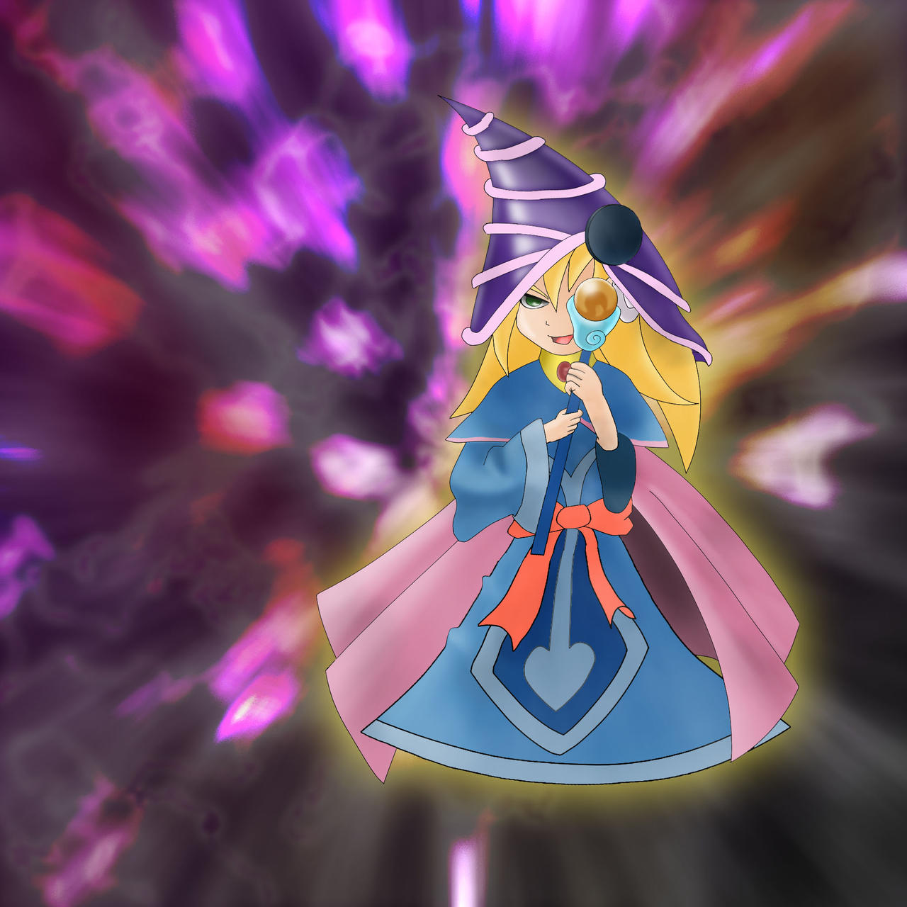 Deviantart Pendulum Peril Ejector Magician Girl (Pendulum) by hack137 on DeviantArt