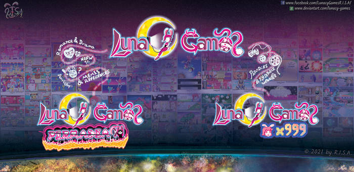 LUNACY GAMES comic Logo Update