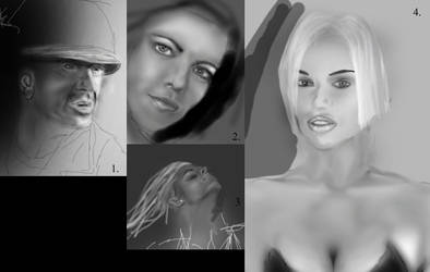 Airbrush Sketches