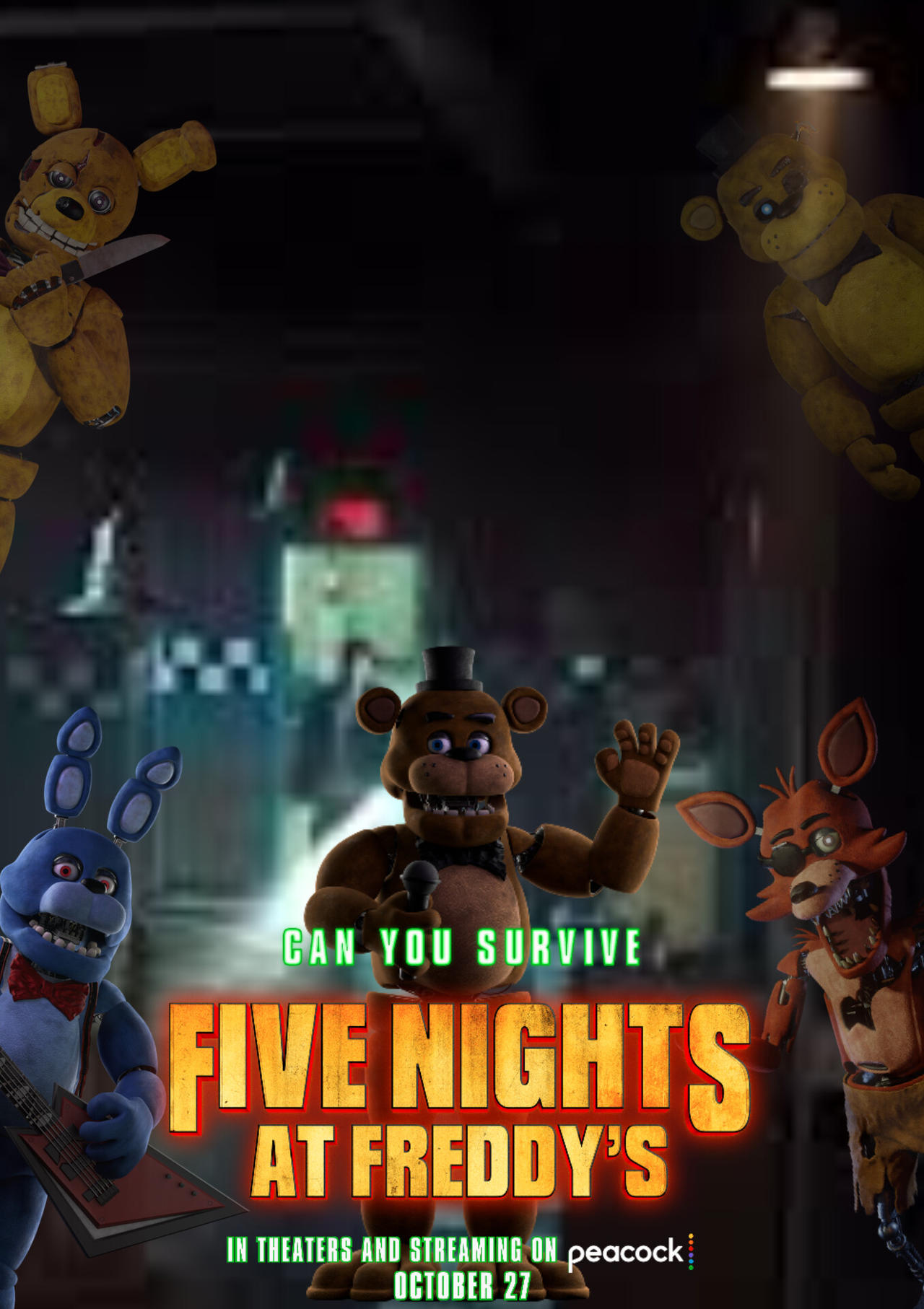 Fan Made Fnaf 2 movie poster by NWRJames5 on DeviantArt