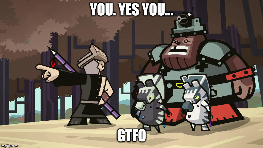 Gtfo Meme by AmagyDragon25 on DeviantArt