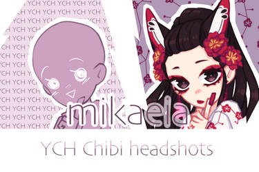 Chibi Headshot YCH: 2/2 OPEN