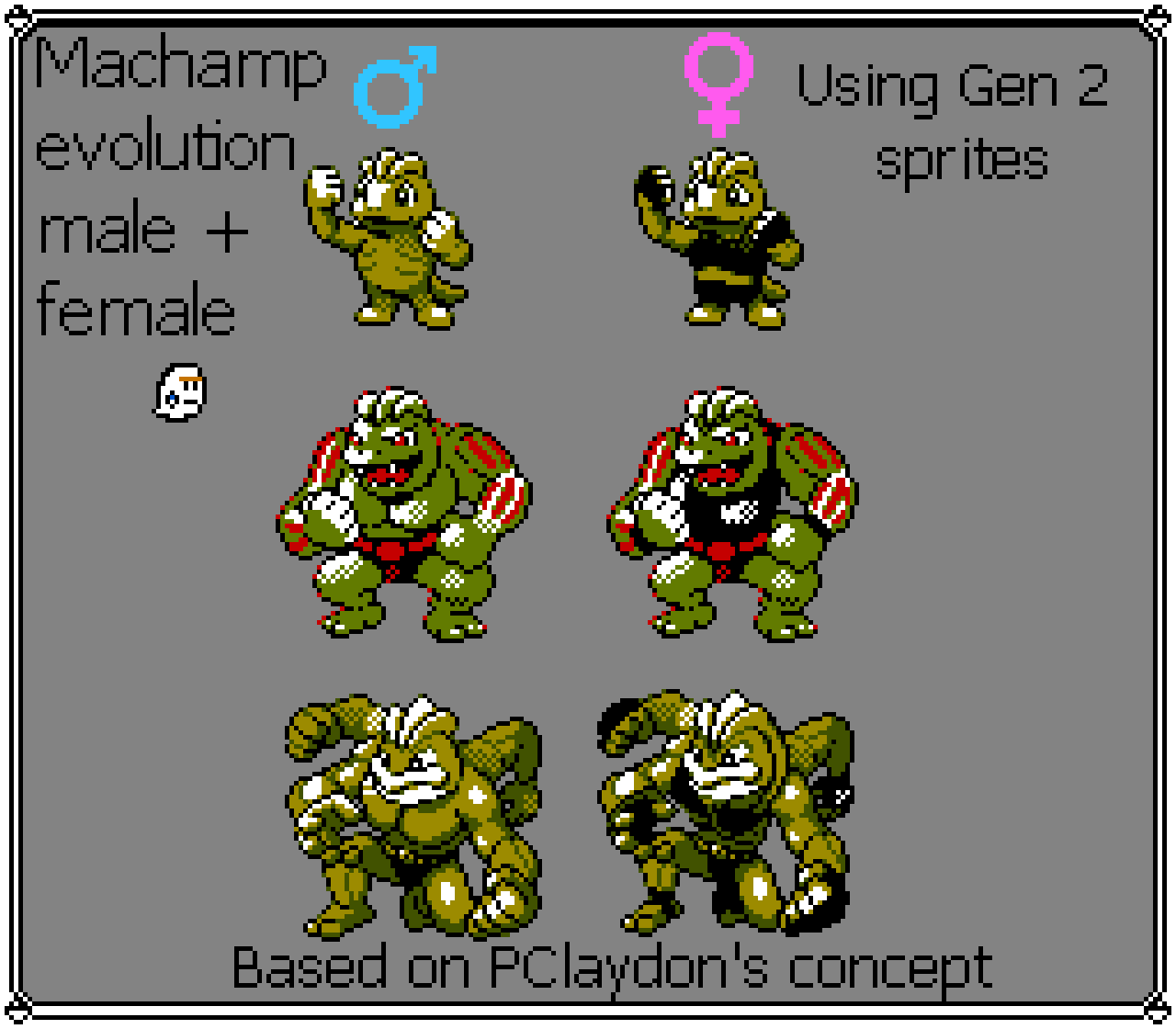 Machop Evolution Chart