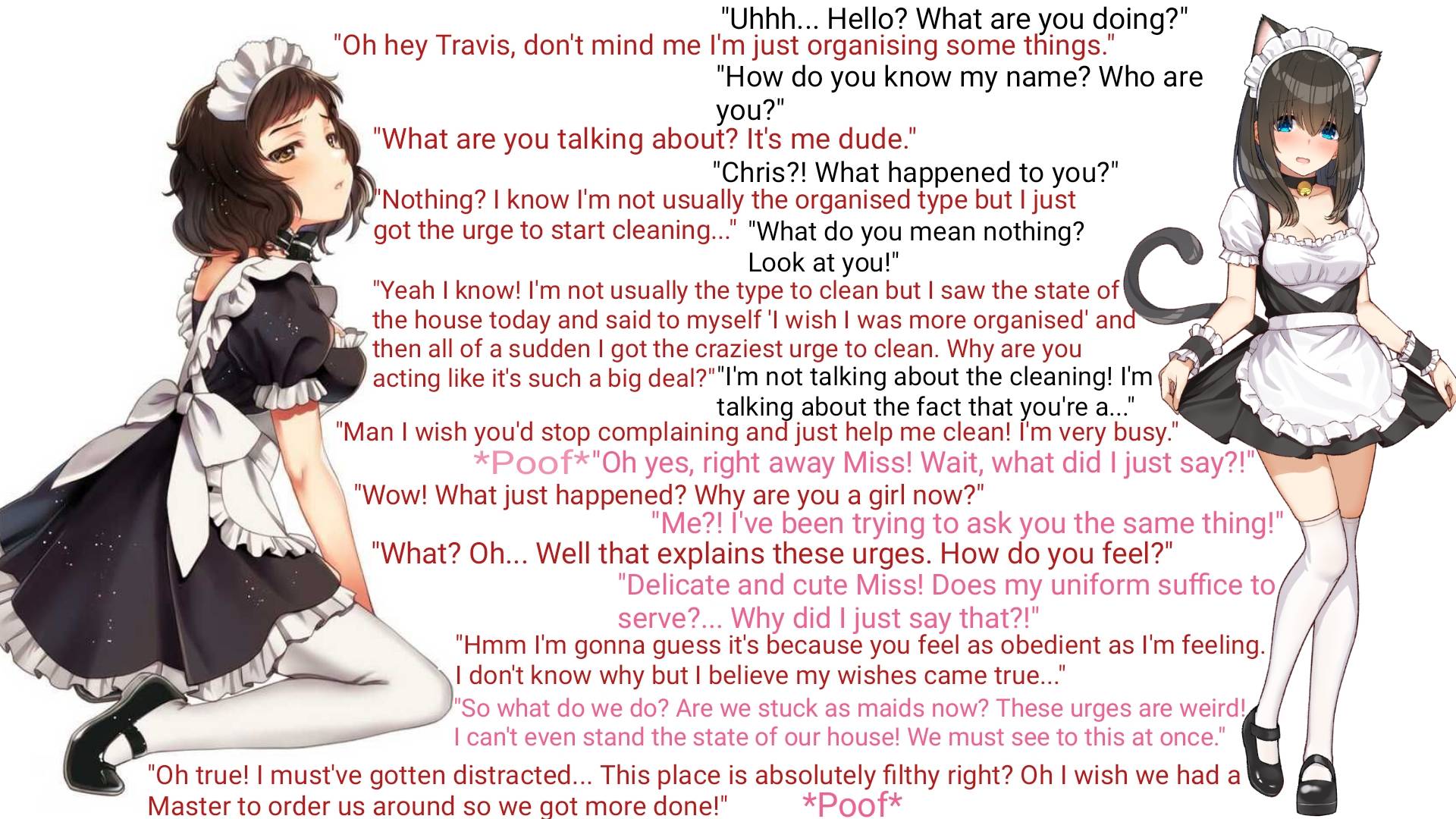 Organised Wish (TG Caption) by JordosTG on DeviantArt