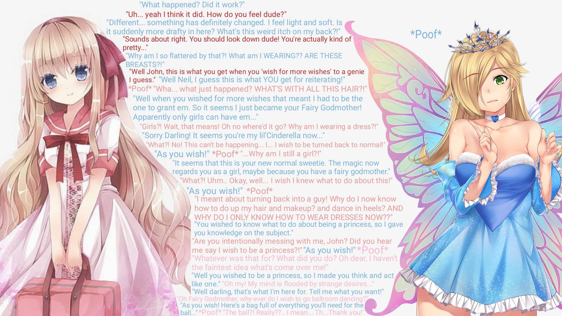 Wishing Wish (TG Caption) by JordosTG on DeviantArt