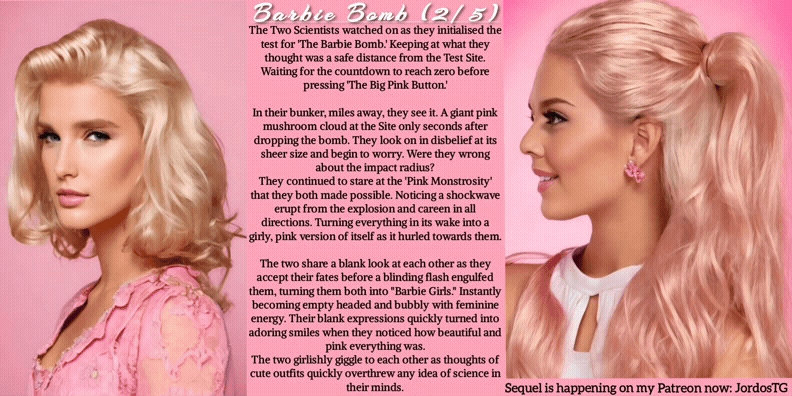 Barbie Bomb (2/5) TG Caption