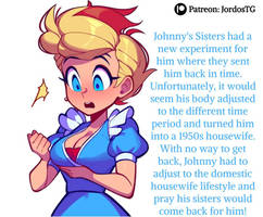Johnny Test 1950s Housewife (TG)