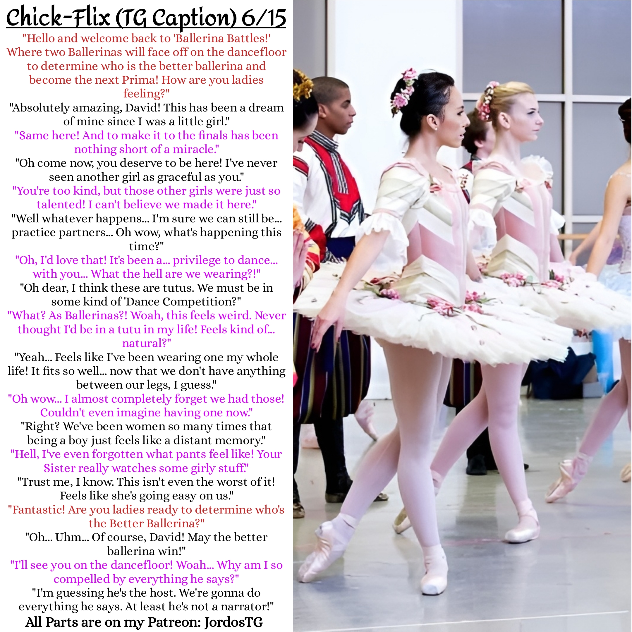 Chick-Flix (TG Caption) 6/15