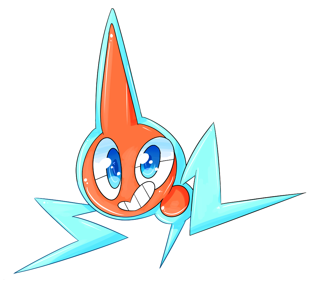 rotom by kosmiik on DeviantArt