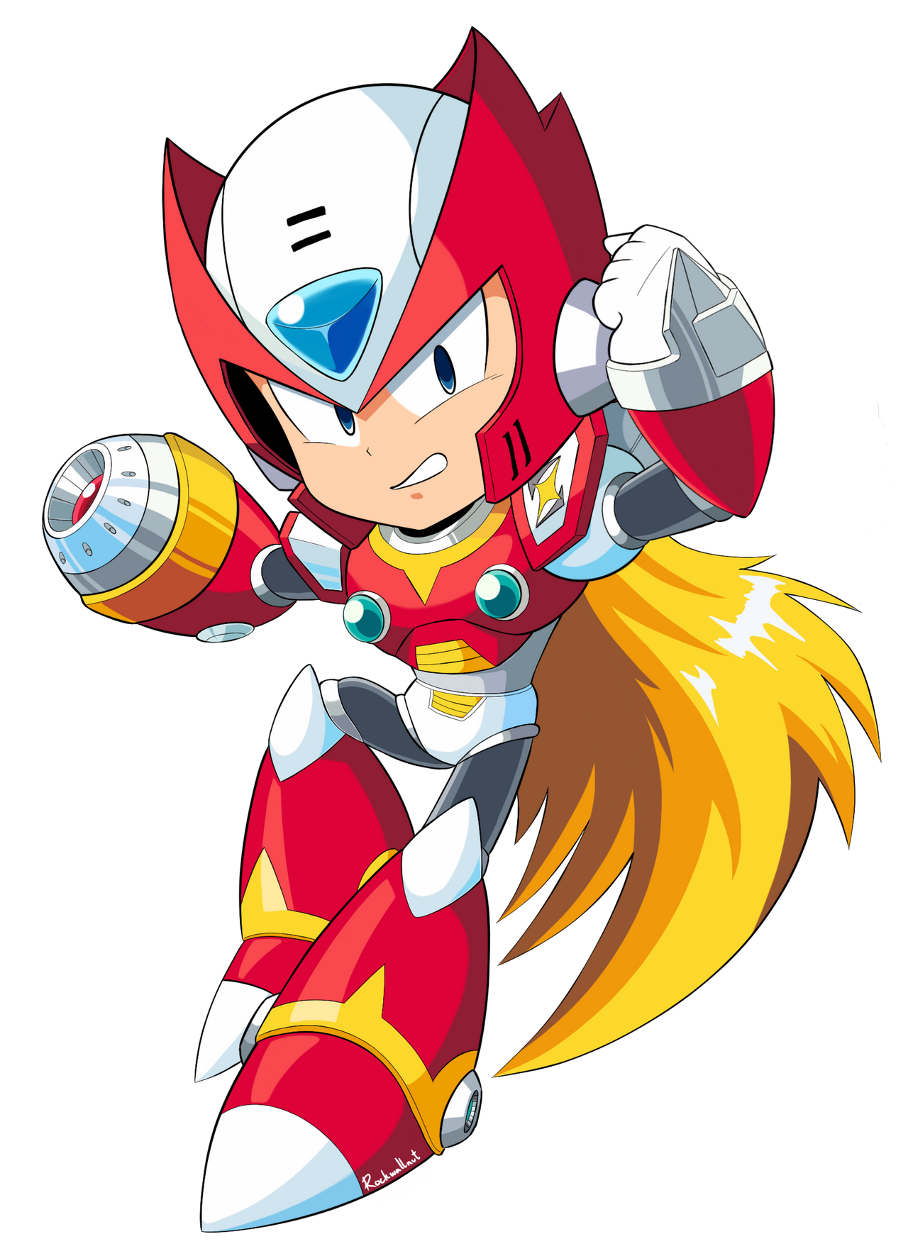 Zero Type 2 Mega Man X2 Ver By Rockwallnut On Deviantart