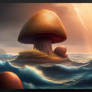 Mushroom-lighthouse