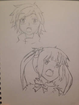 Is it wrong to try to draw girls in a dungeon?