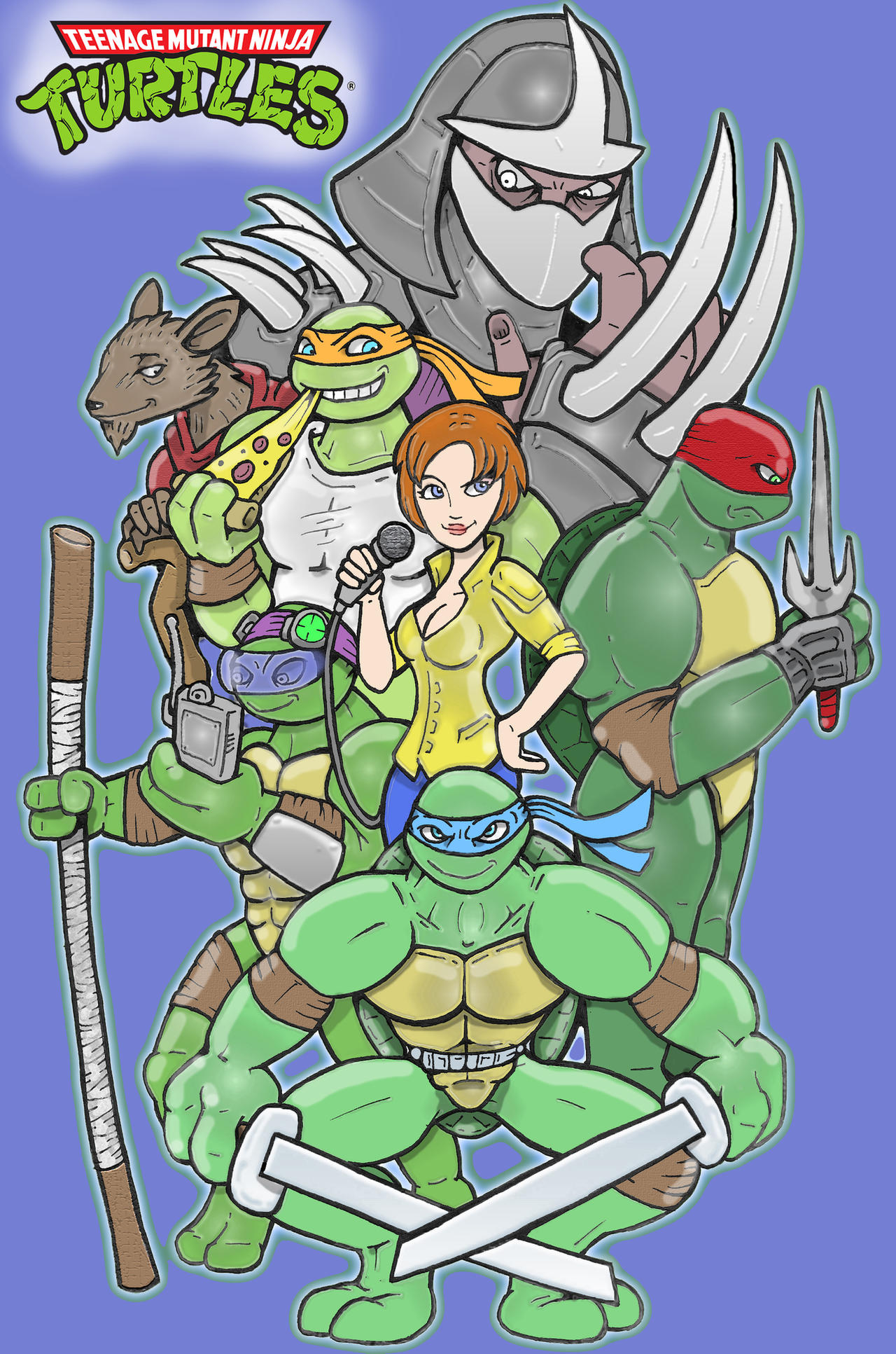 Turtles Deviantart Bongo Teenage mutant ninja turtles by Danmalin on DeviantArt