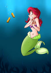 Shocked Ariel