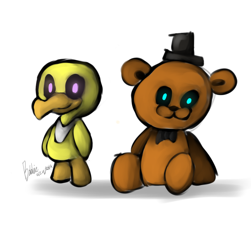 Freddy and Chica