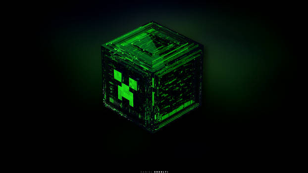 Minecraft Cube Wallpaper 1