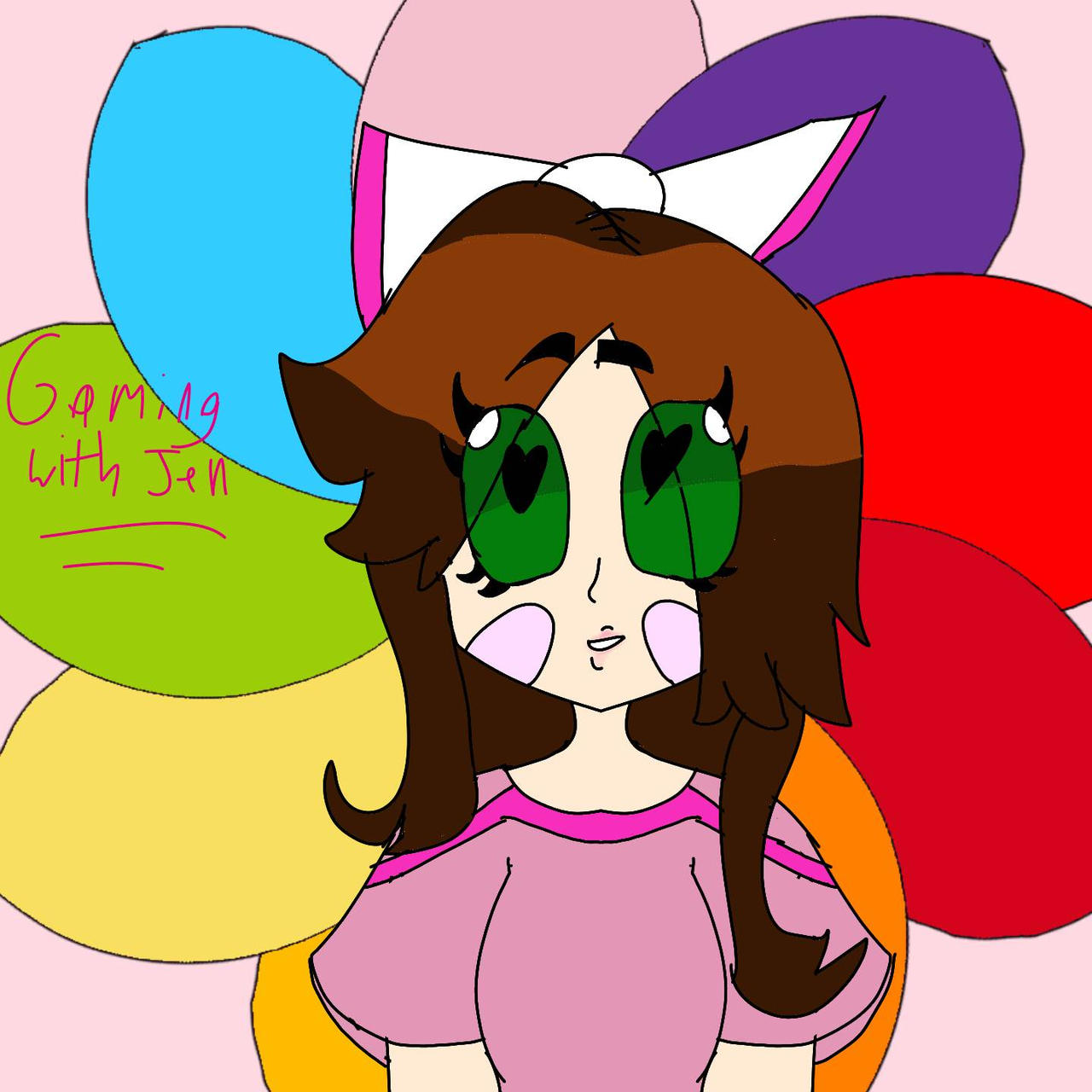 Gaming with Jen. by springtrap3013 on DeviantArt