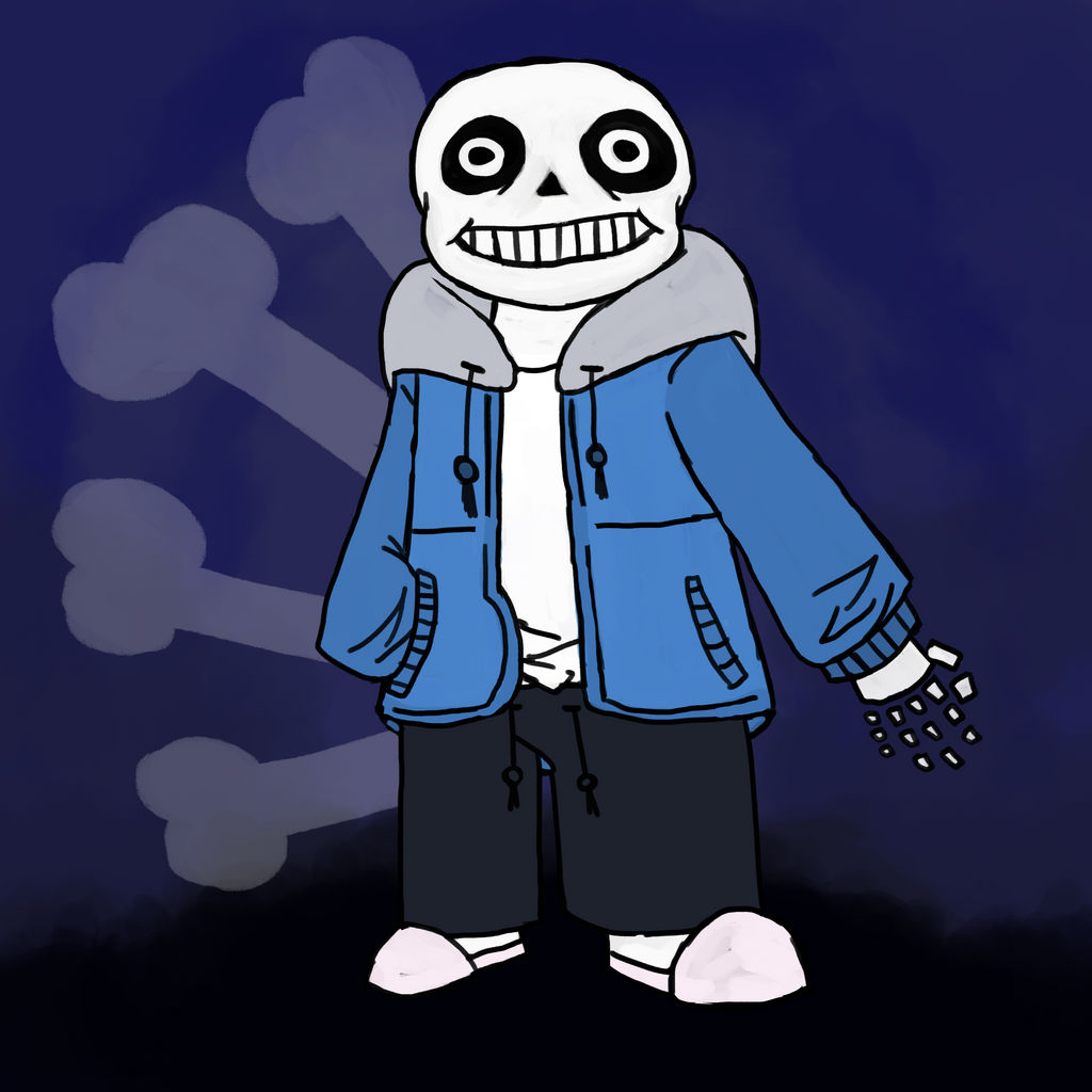 Sans - Undertale Fan Art by lava1o on DeviantArt