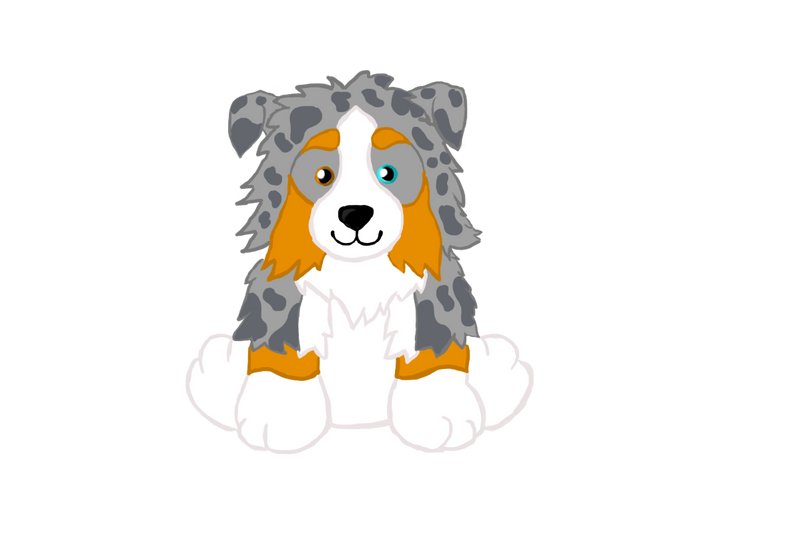 Webkinz Australian Shepherd