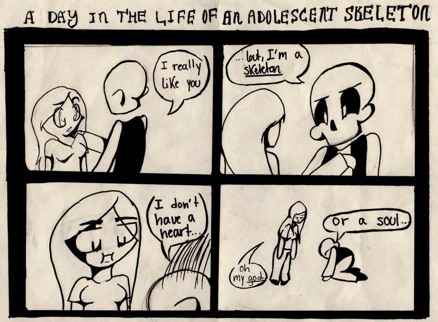 A DAY IN THE LIFE OF AN ADOLESCENT SKELETON