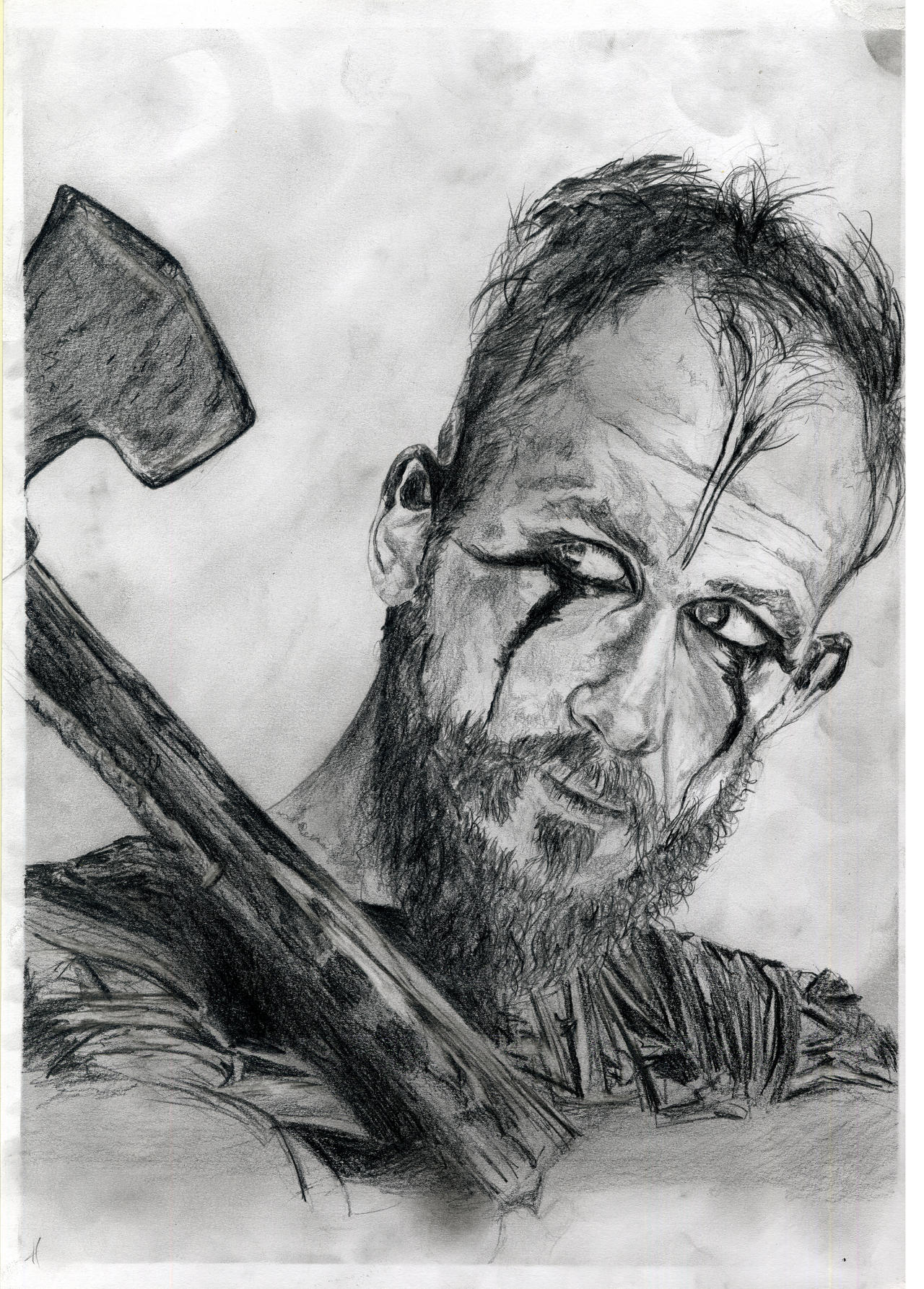 Floki from Vikings played by Gustaf Skarsgard by G-hamm on DeviantArt